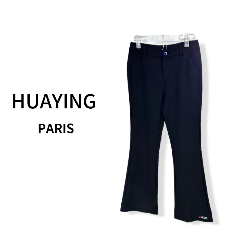 【花楹】休闲喇叭裤0209