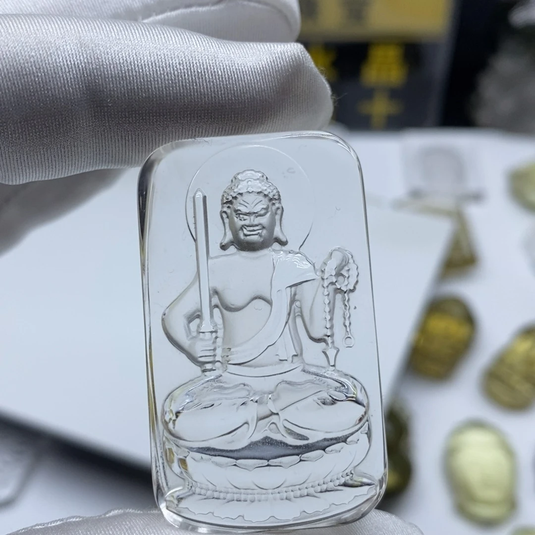 水晶颈饰未镶嵌吊坠