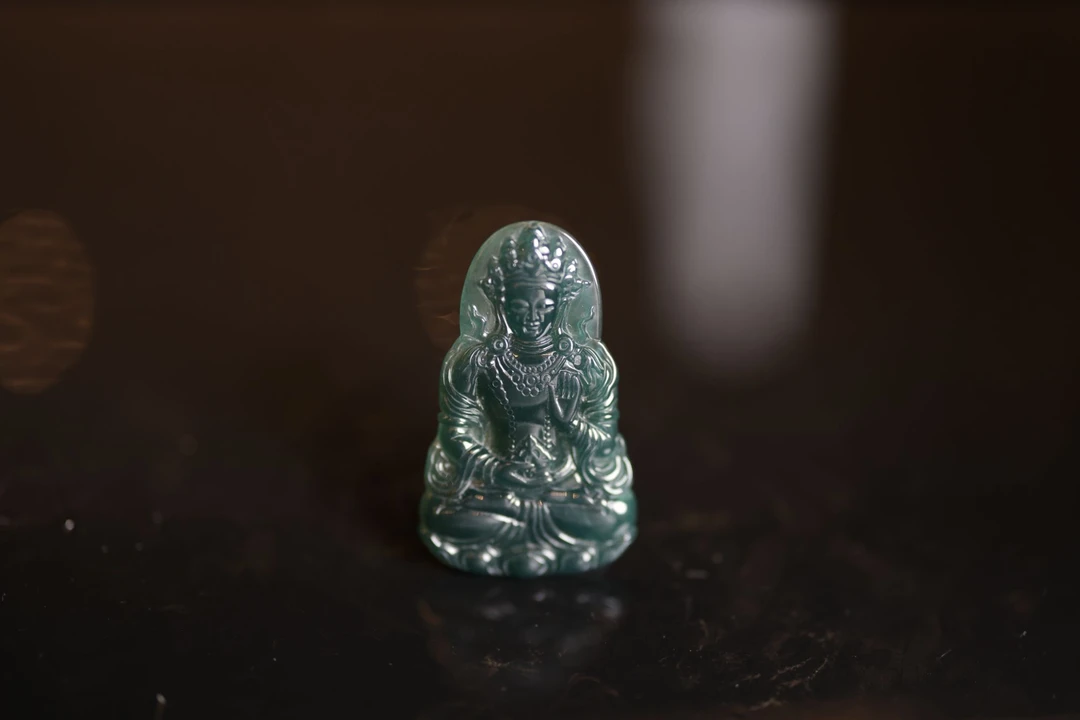 徐雷珠宝 天然A货翡翠观音挂件XL507多样性发一