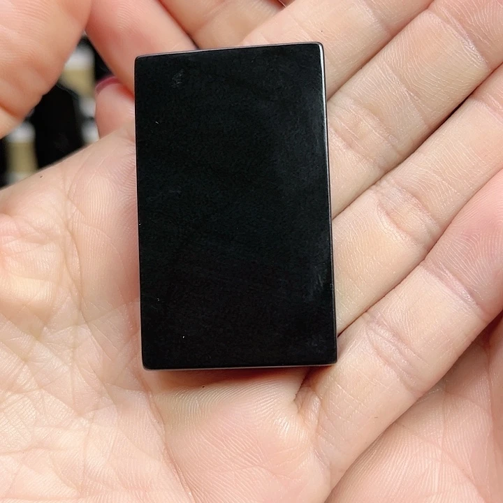 和田玉手链未镶嵌351钢板