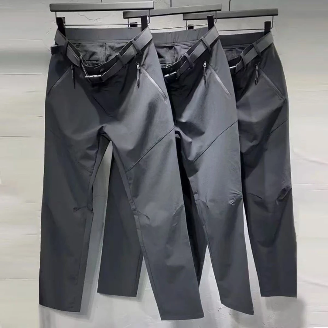 一折撤柜鸟家软壳冲锋裤秋夏季新款速干直筒裤潮流百搭休闲长裤