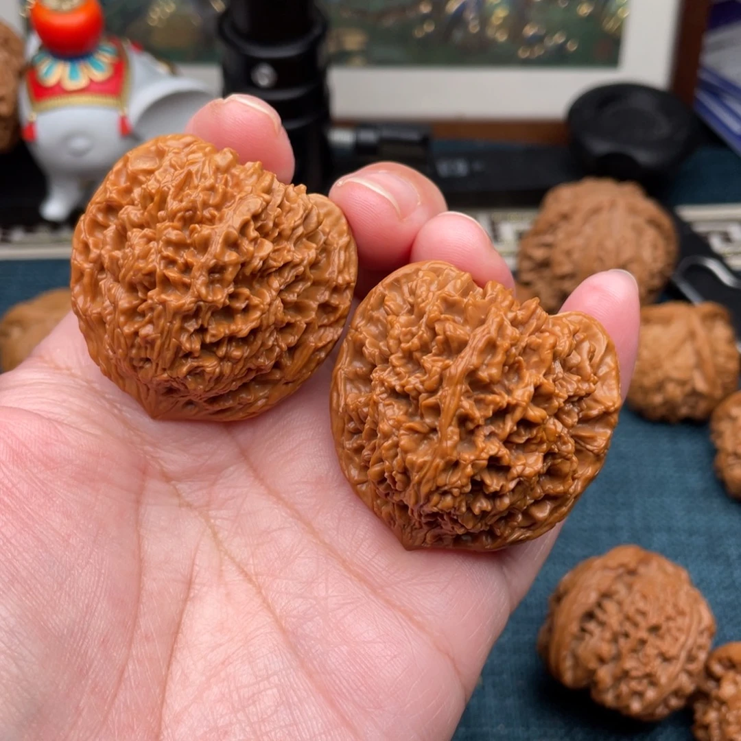 文玩核桃把件满天星42