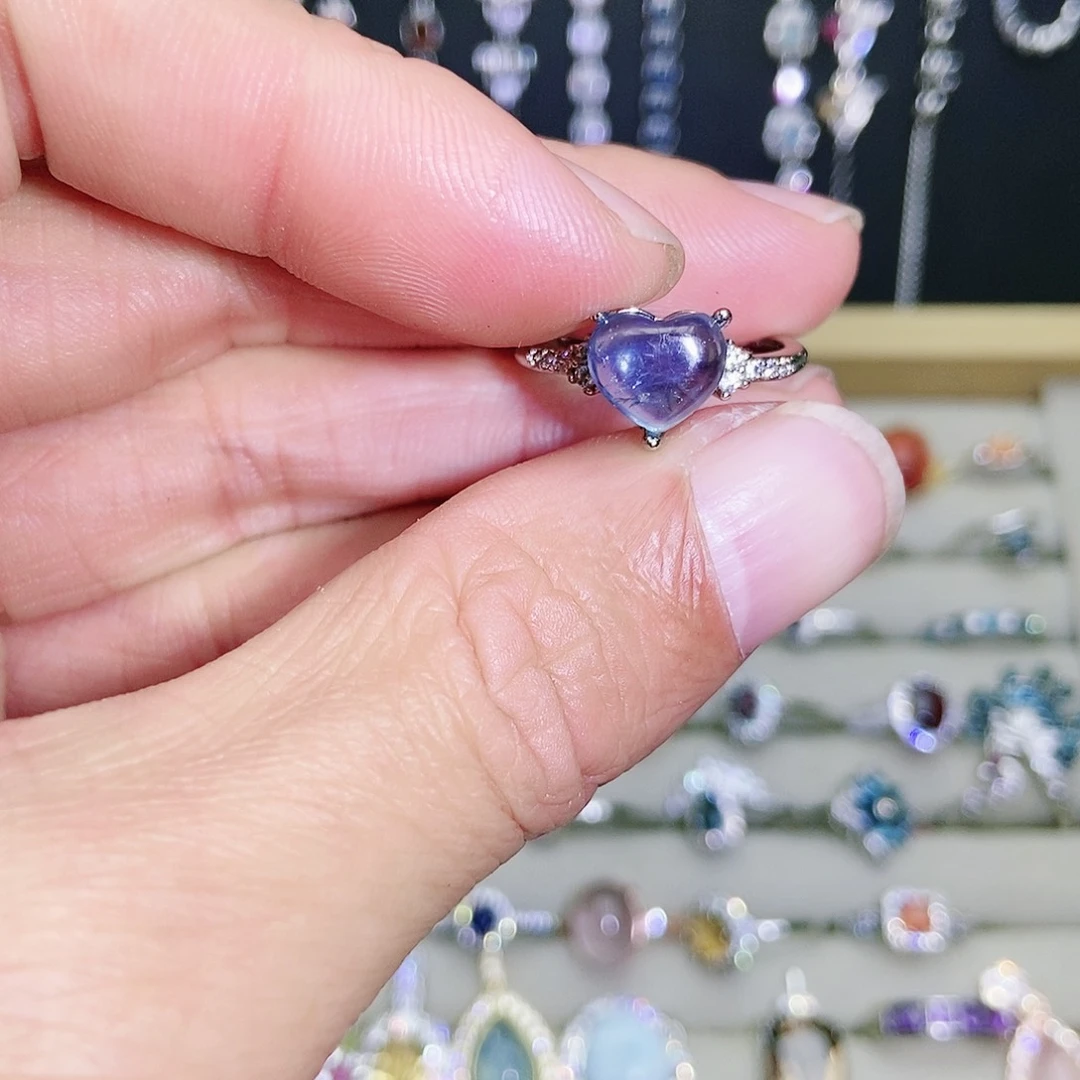 【闪购商品】未镶嵌戒圈海蓝宝石