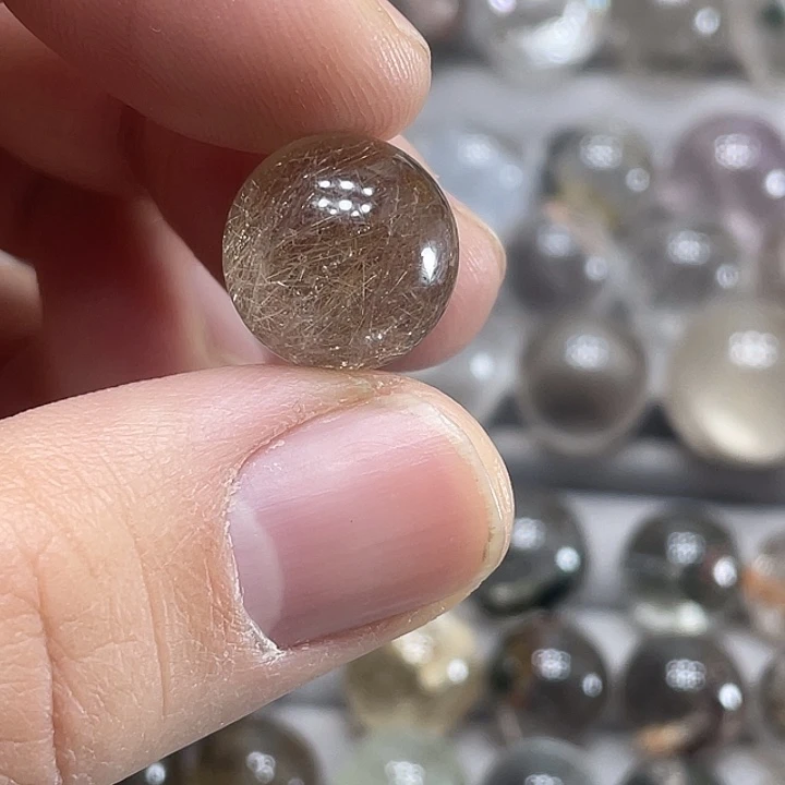 珠宝半成品水晶未镶嵌