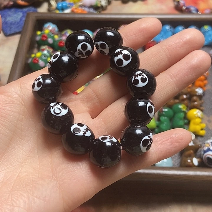 玻璃颈饰随机2个可选025