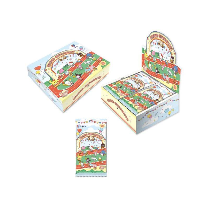 卡宝文创【叠叠】三丽鸥派对plan拍立得授权第四弹两元包卡牌