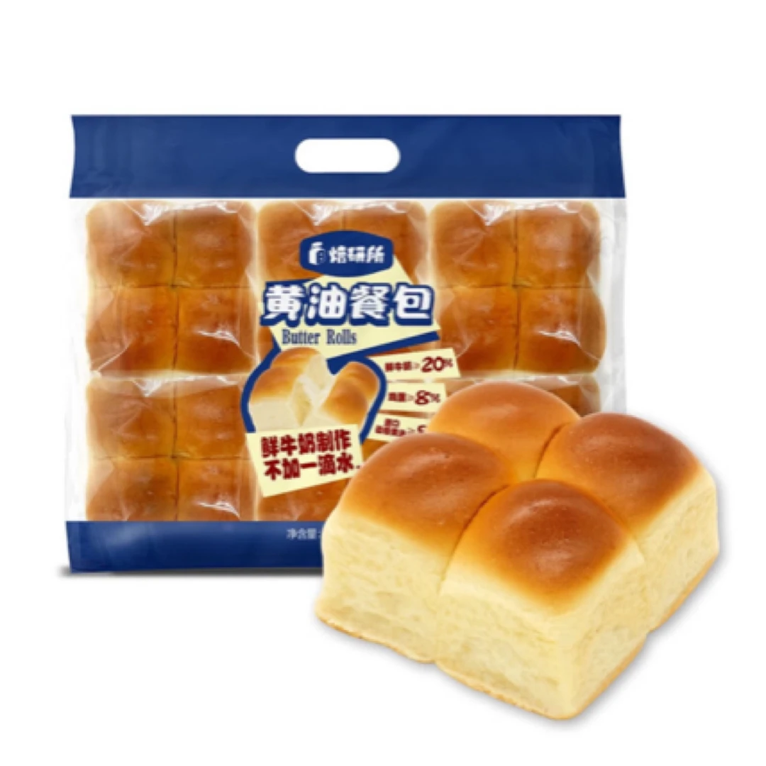 【整袋·6包】MM黄油餐包720g