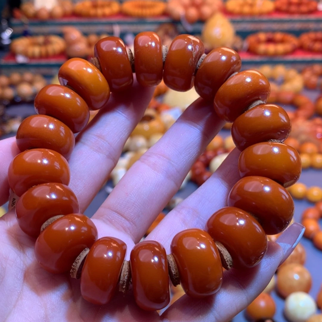 【闪购商品】未镶嵌琥珀手串蜜蜡