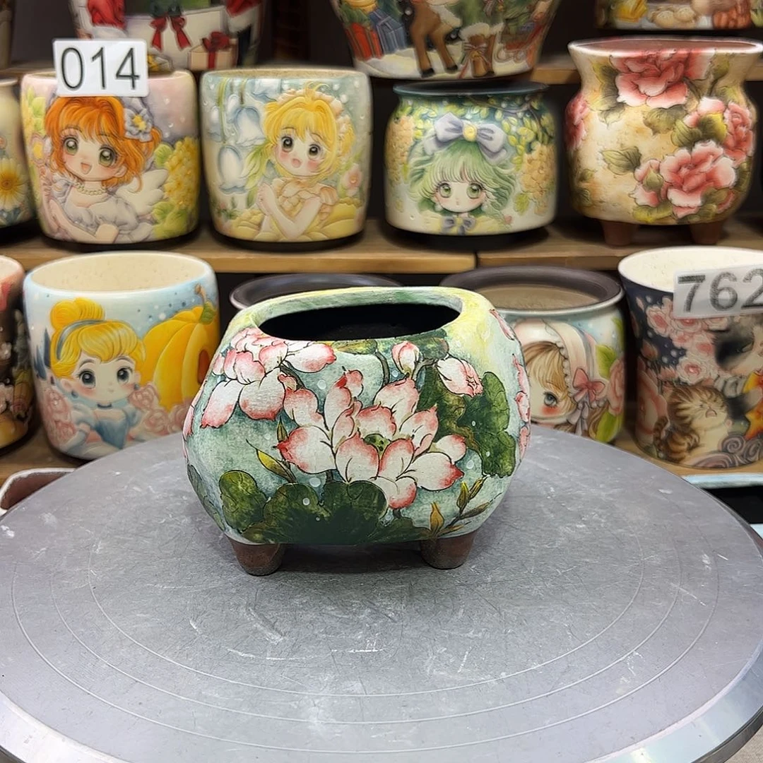 景德镇炫彩手绘口7.5