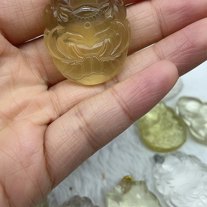 水晶吊坠配件未镶嵌