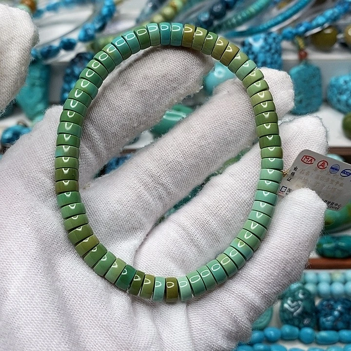 虚***谷未镶嵌绿松石天然原矿 地大质检 抖音基地 顺丰发货