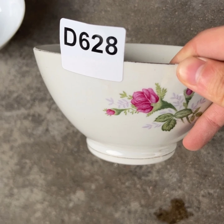 八九十年代高岭土盘碗碟有矿点D628