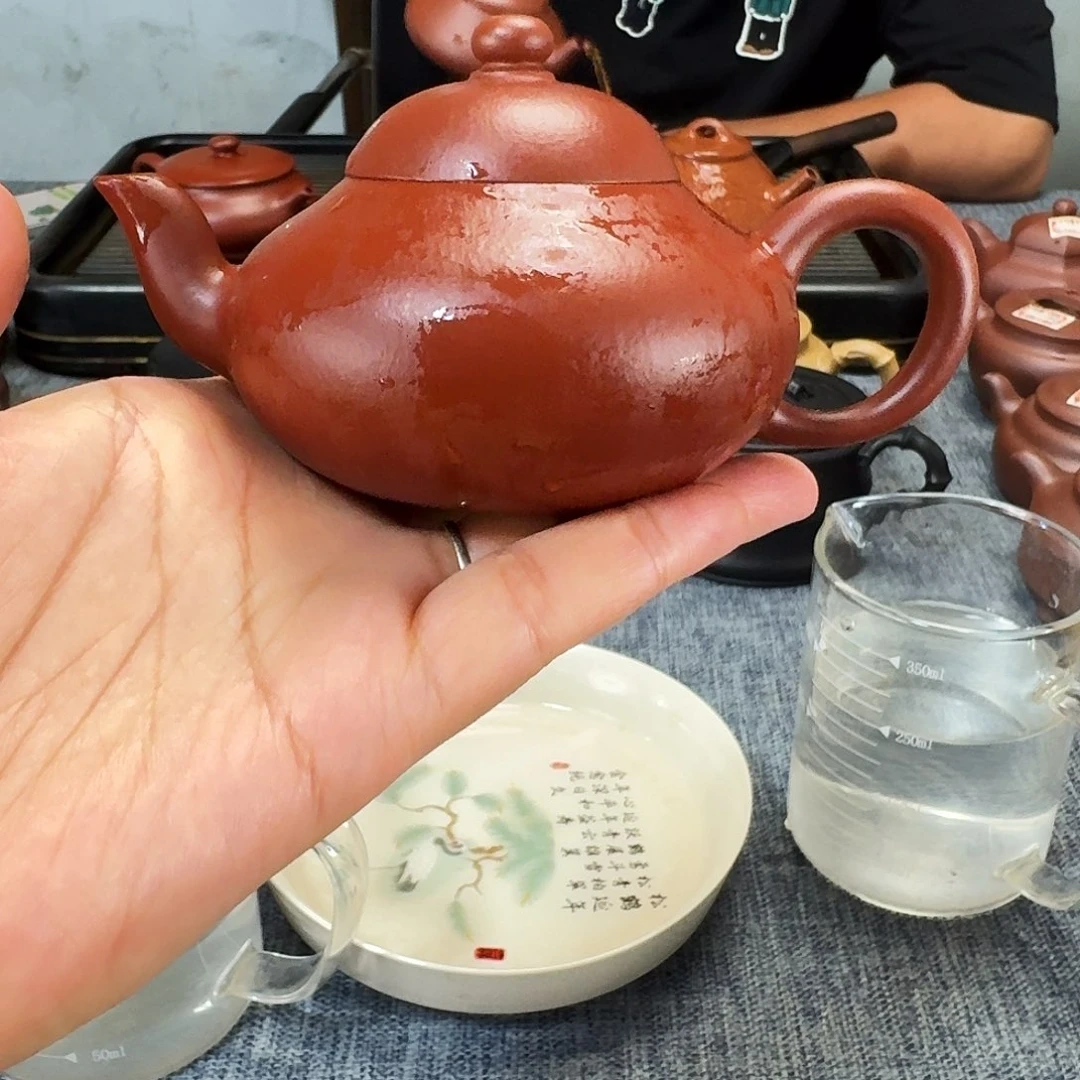 茶壶紫砂全手工紫砂壶梨形