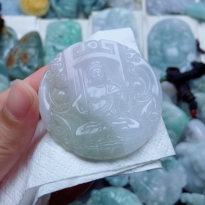 翡翠未镶嵌吊坠(不含链)翡翠