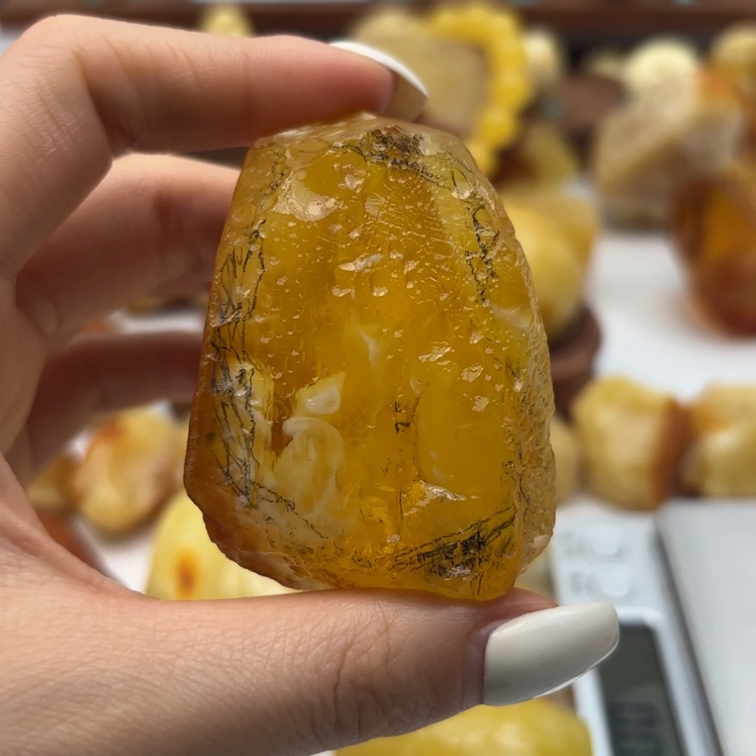 君***君定制琥珀未镶嵌不退不换