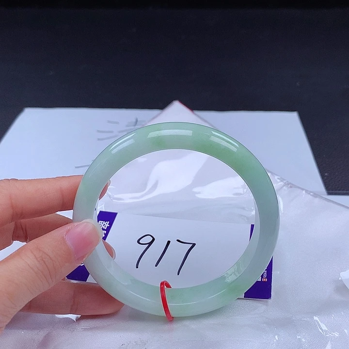 翡翠手镯未镶嵌62圈00045