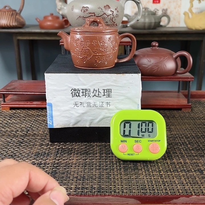 紫砂茶壶江*鱼宜兴原矿手工紫砂壶