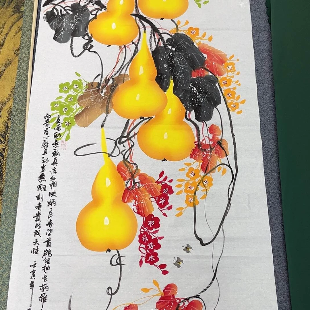 国画国画作品宣纸纯手绘