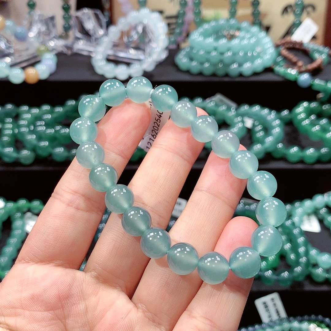 北****翡翠未镶嵌手链卡9.7