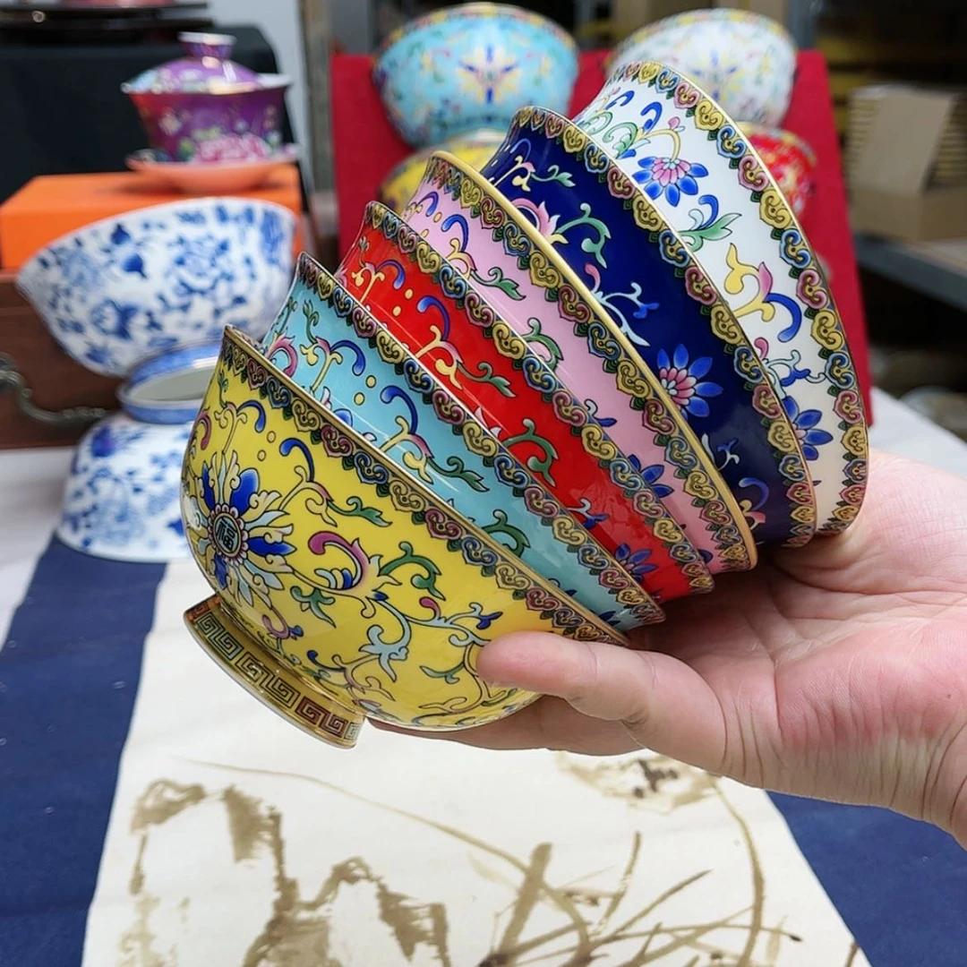 【闪购商品】珐琅4.5英寸6混。。。。