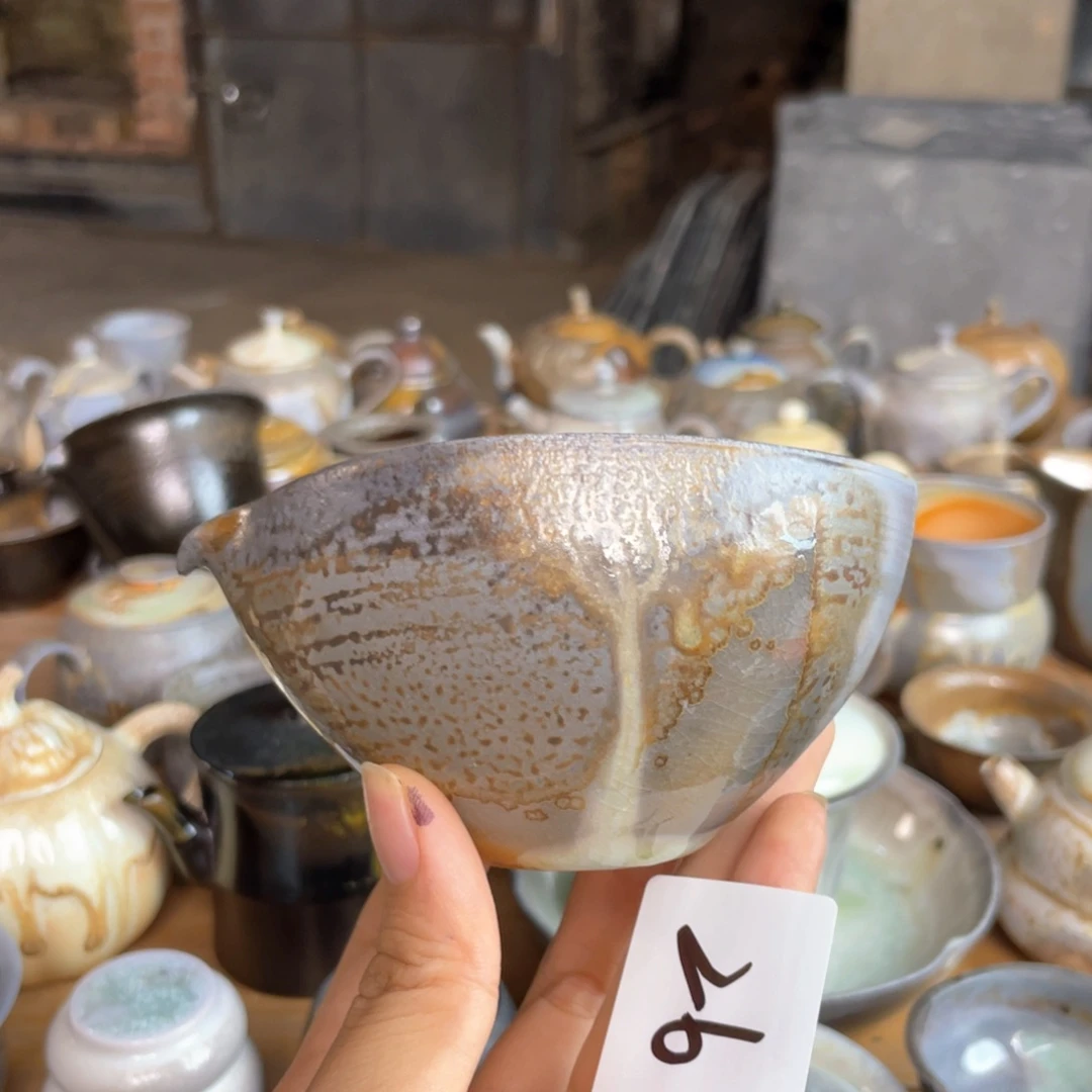 26中白贝壳公道杯