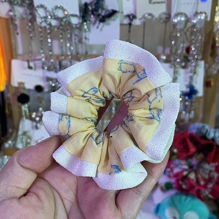 布艺非金属小发圈