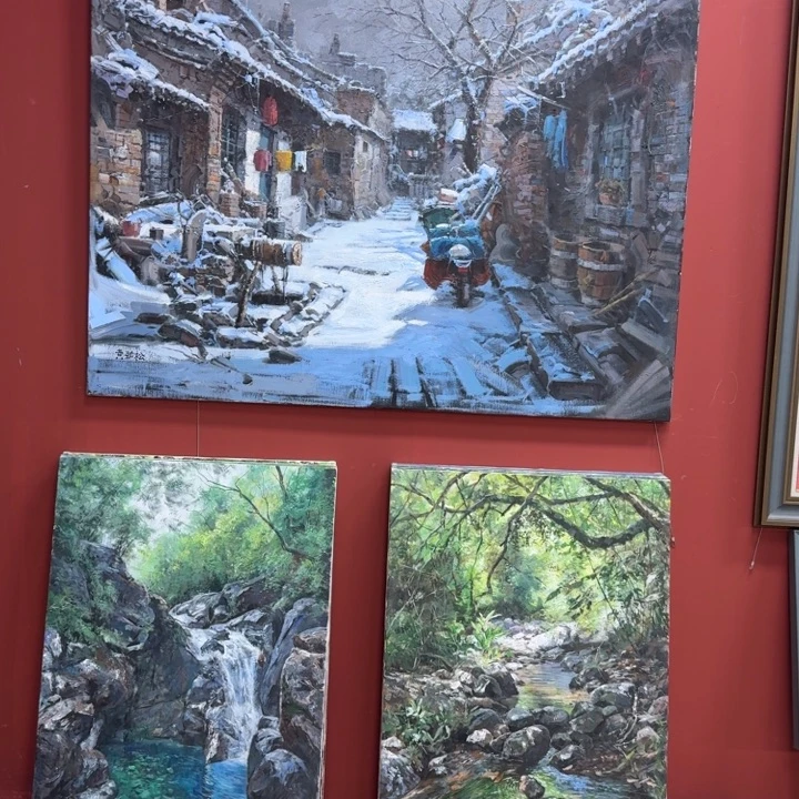 牛***哥油画艺术家原创作品