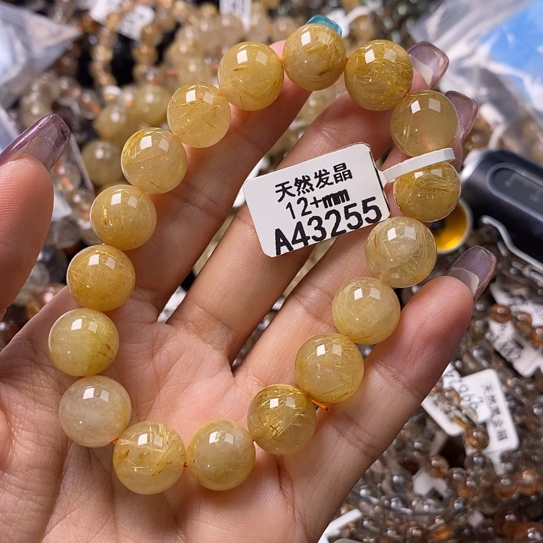 水晶未镶嵌手链水