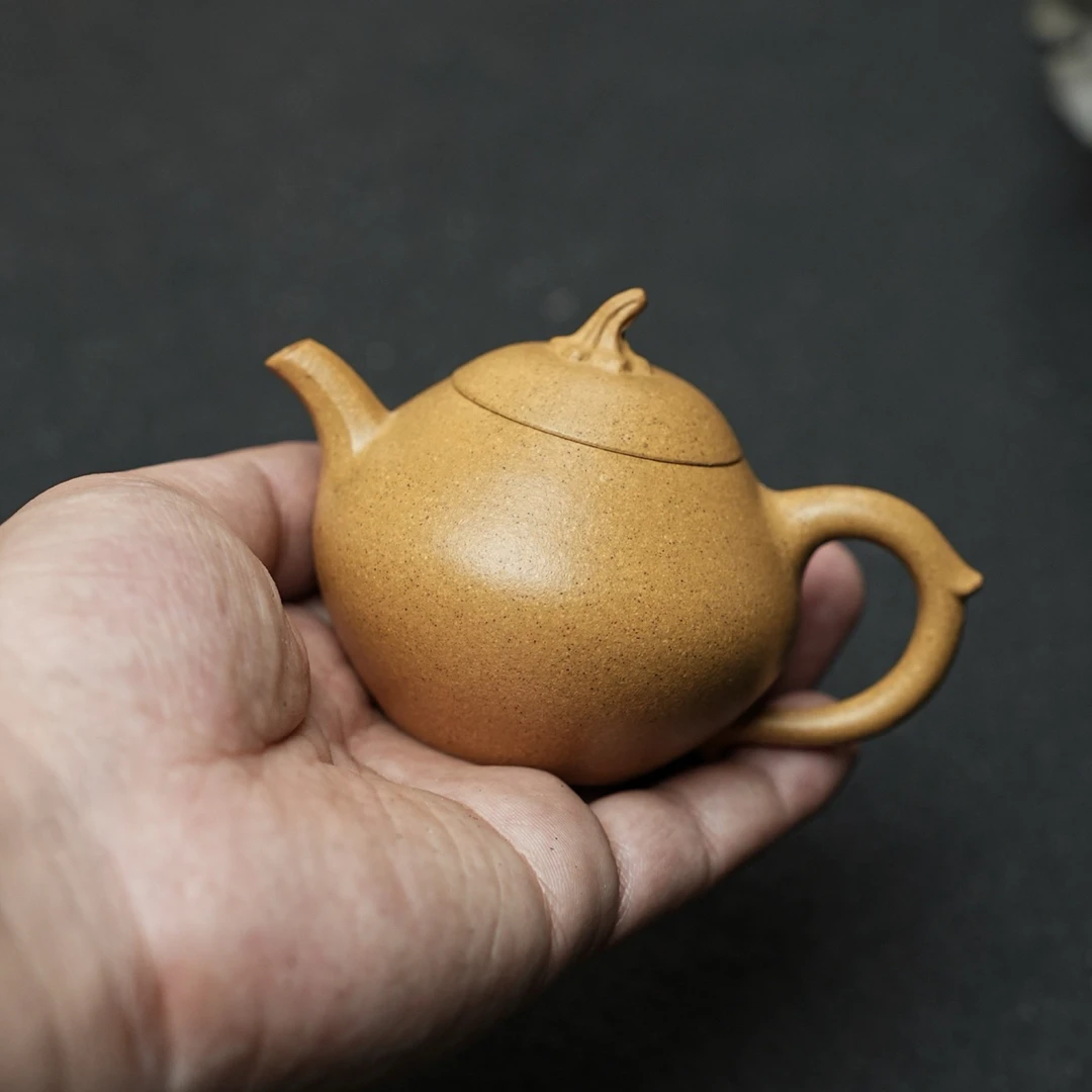 小亭韵·瓜语·性价比 把玩器·95cc原矿黄金段 水色古朴润泽