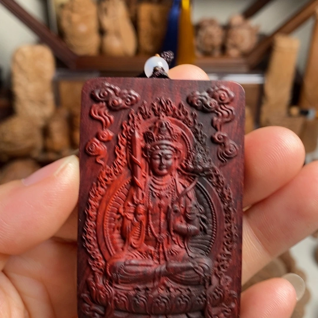 手串/手链檀香紫檀（小叶紫檀）虚空藏佛牌