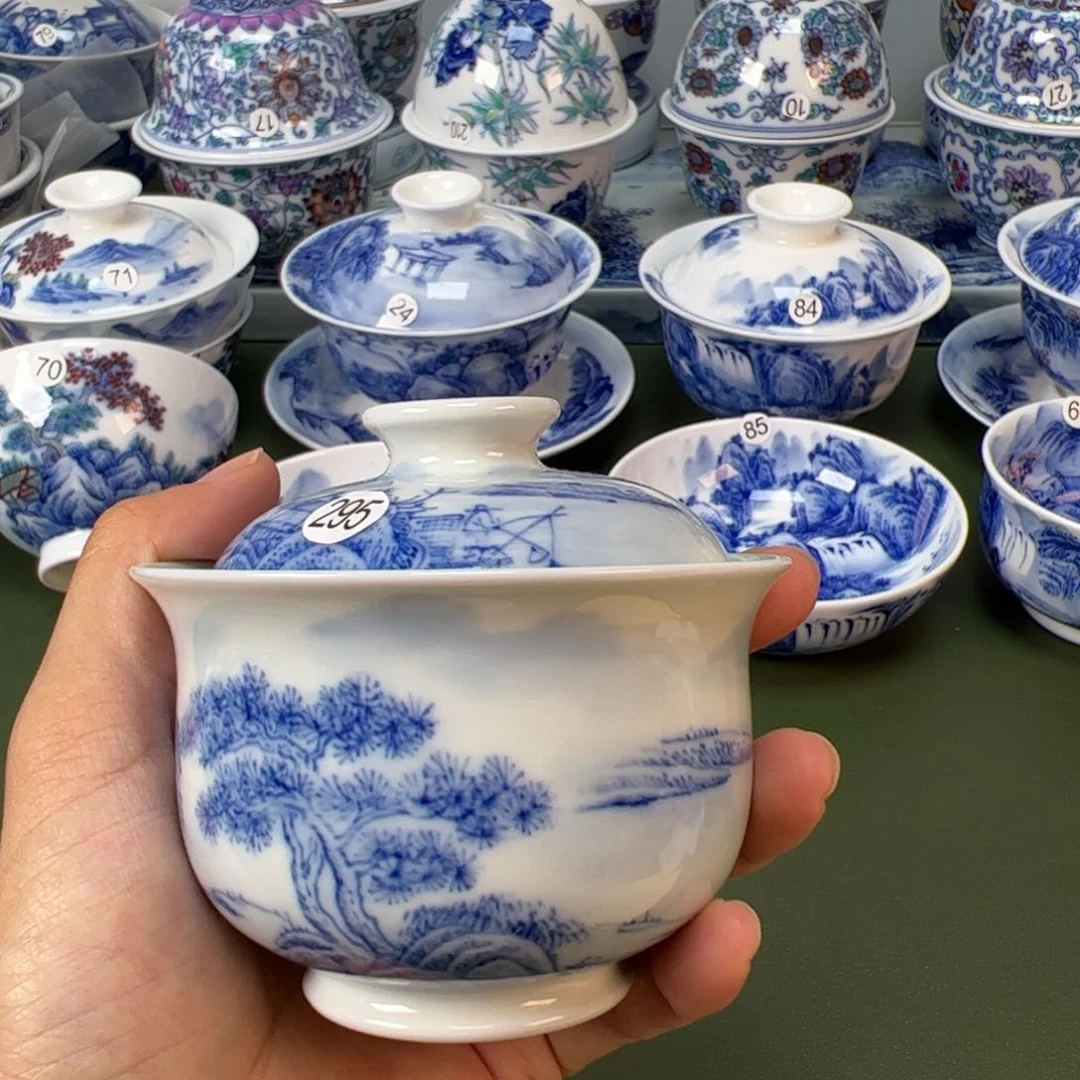 木木景德镇纯手工纯手绘茶具295