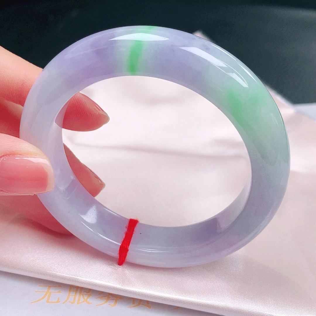 翡翠未镶嵌手镯缅甸天然a货翡翠手镯