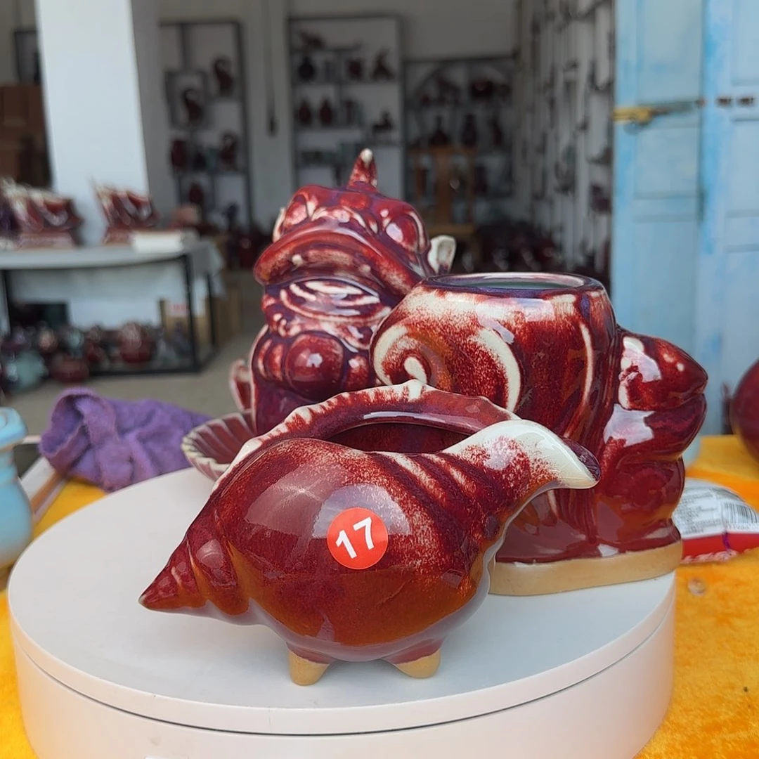 摆件郑家钧窑摆件