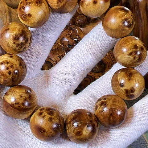 柏木（崖柏）中****！随行摆件手把件