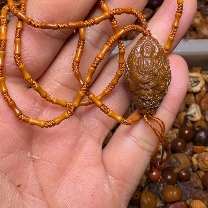 橄榄核把件我是你