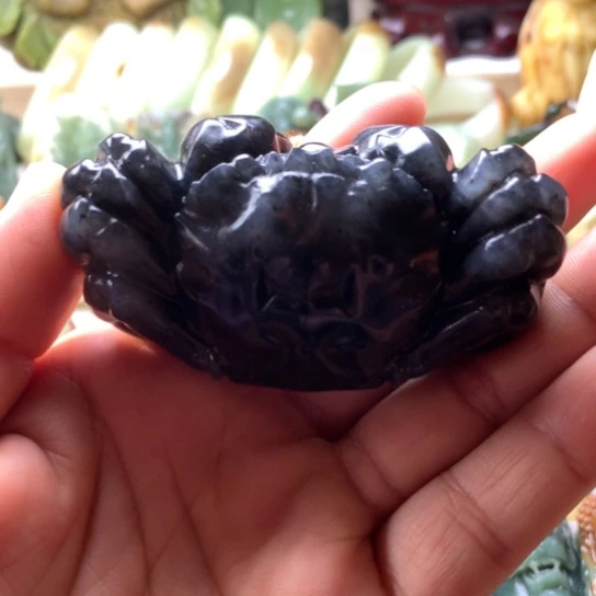 蛇纹石玉未镶嵌岫玉手把件