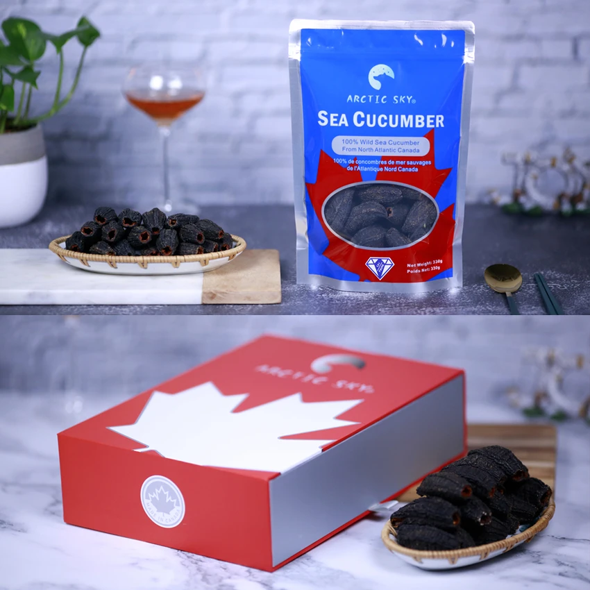 ARCTIC SKY加拿大【北极天空】海参干货北极海参330g 淡干 原装进口