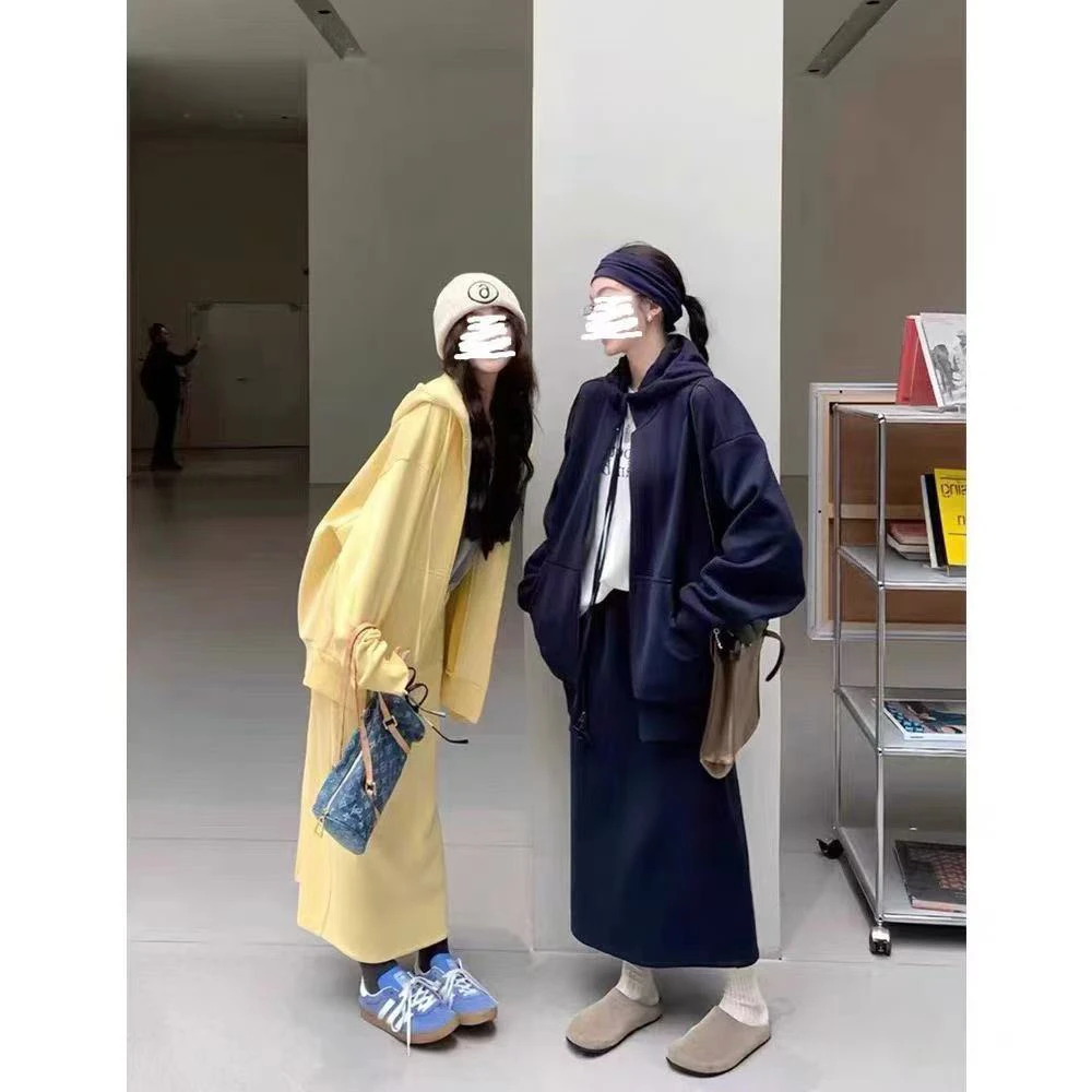 无运险JIAXUPANG韩风卫衣两件套 连帽