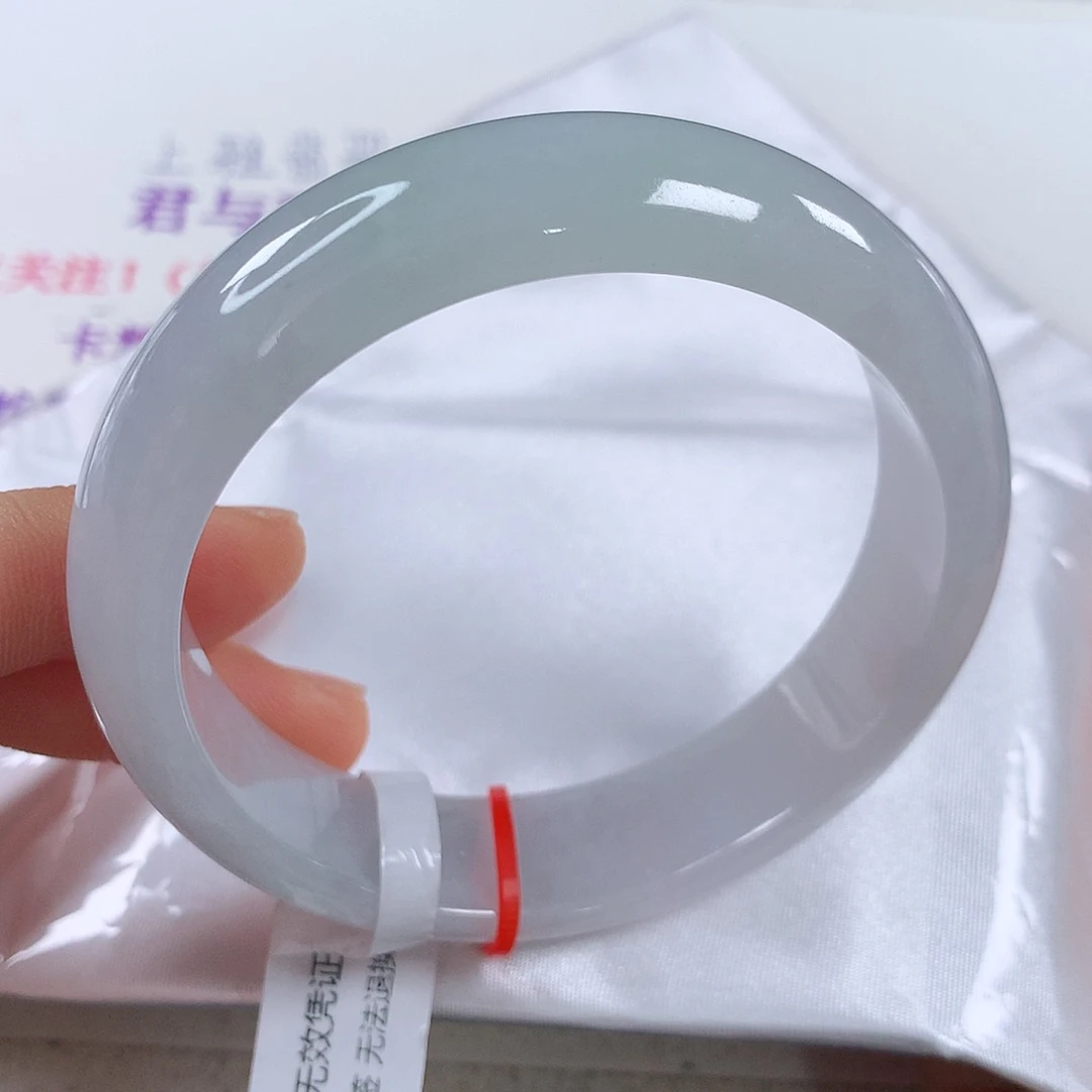翡翠手镯未镶嵌风*子 正圈