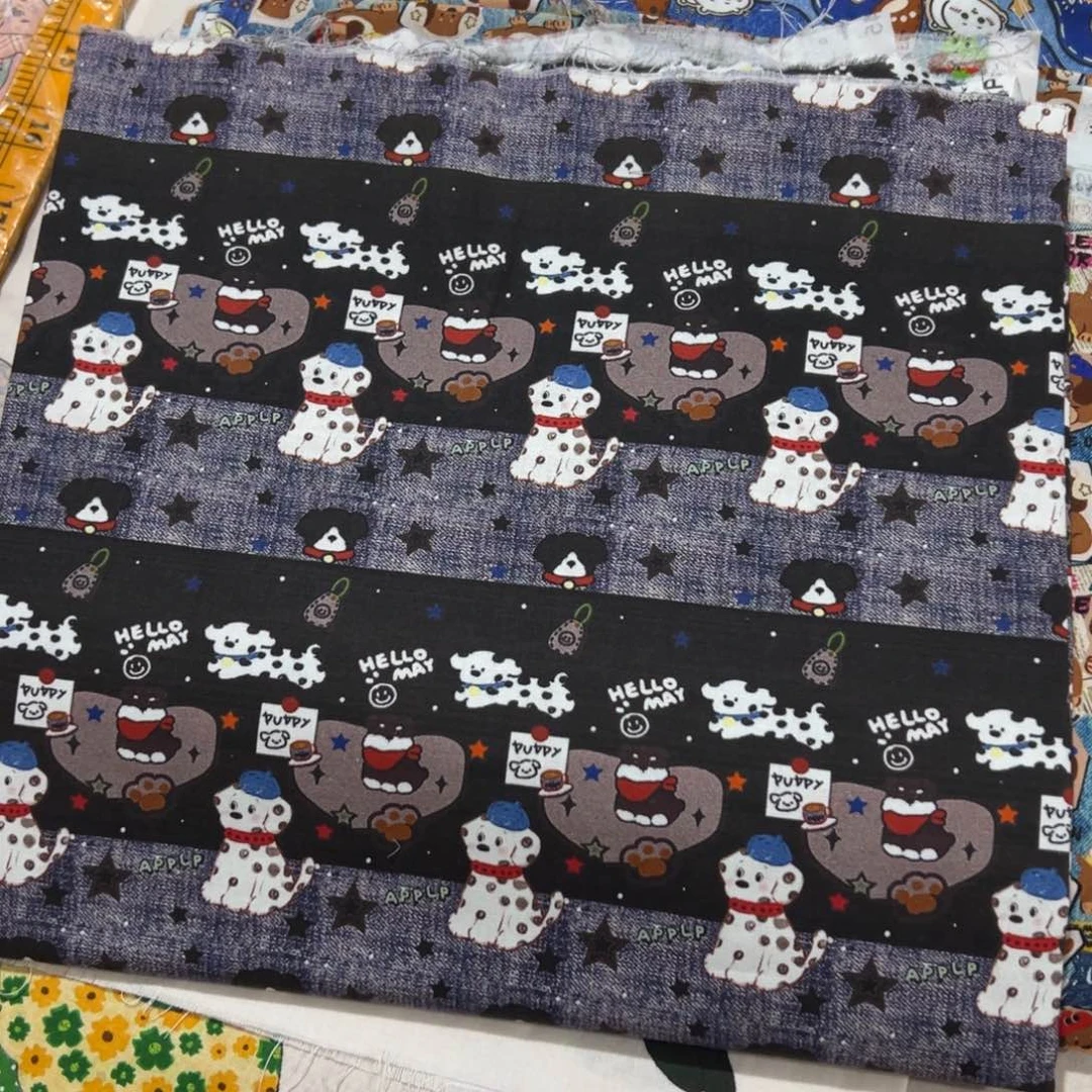 迟***遇棉一米价纯棉平布1.1米宽果子块