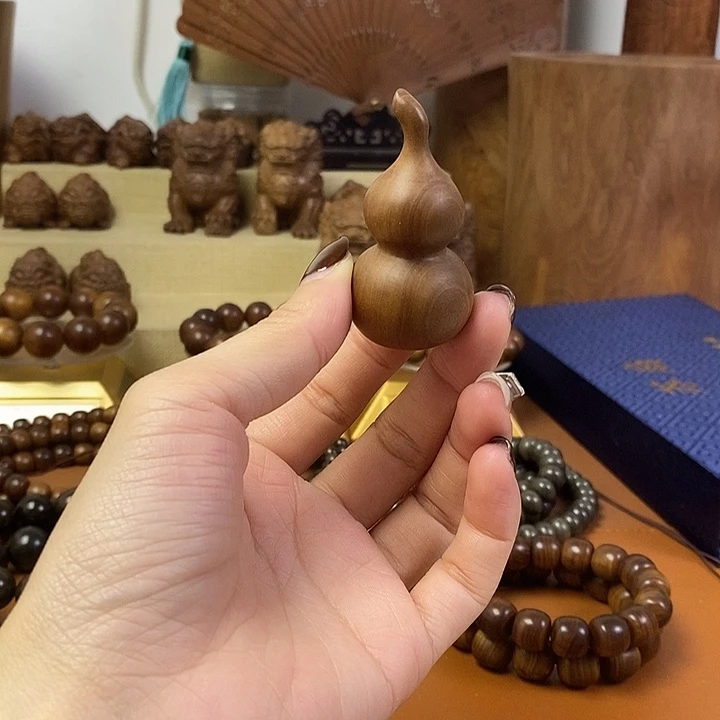 老山檀香葫芦挂件