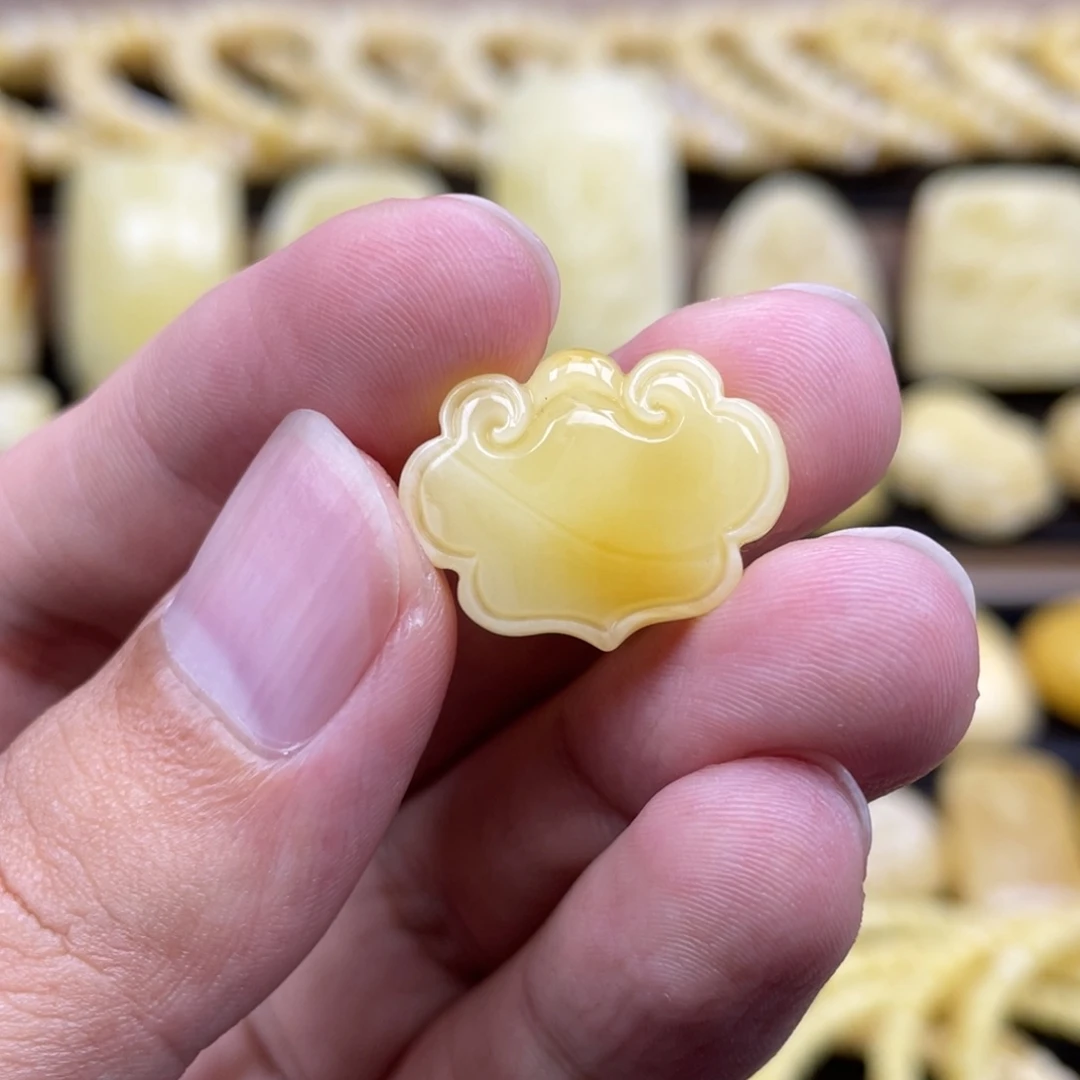 琥珀未镶嵌裸石琥珀蜜蜡