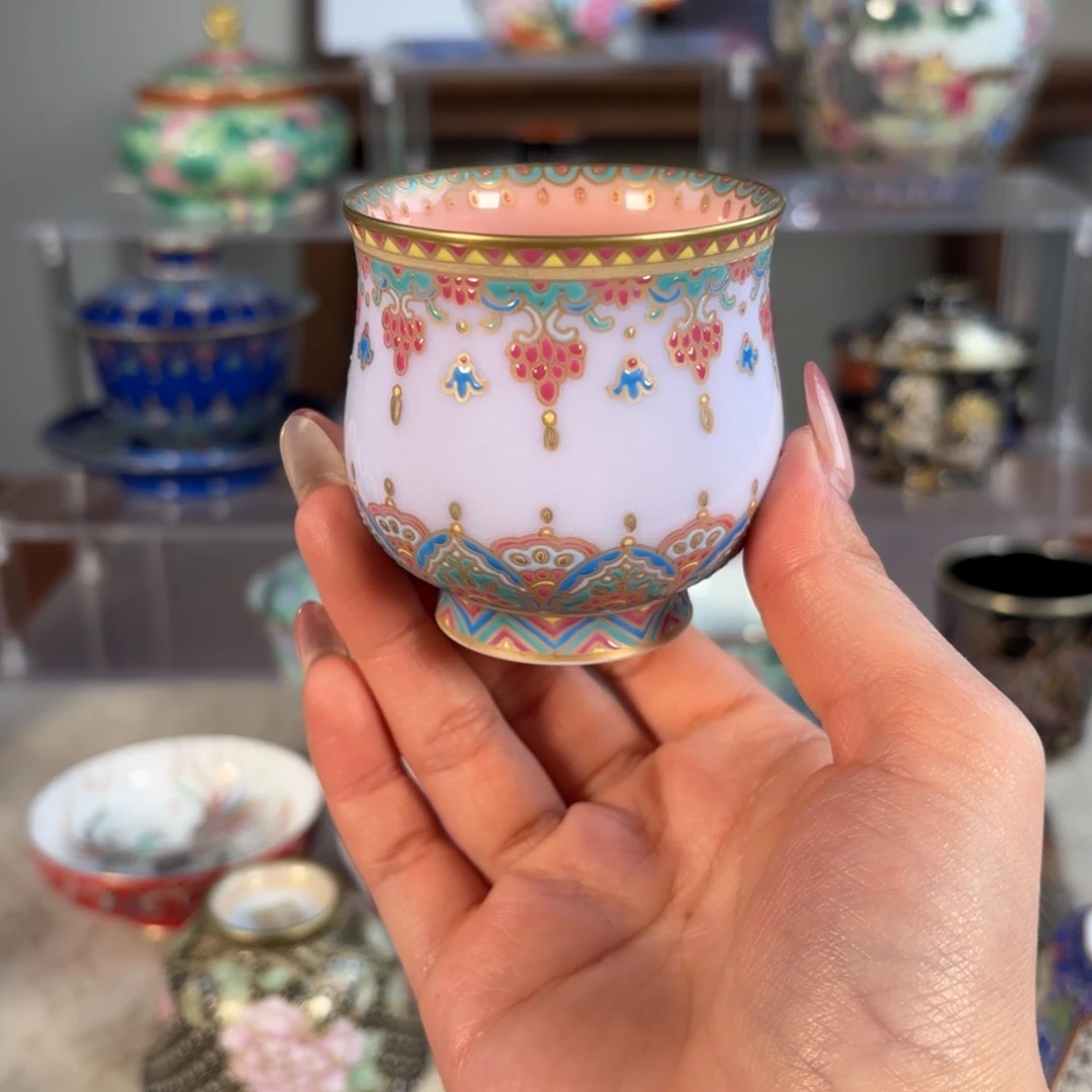 纯手工手绘 高端茶器