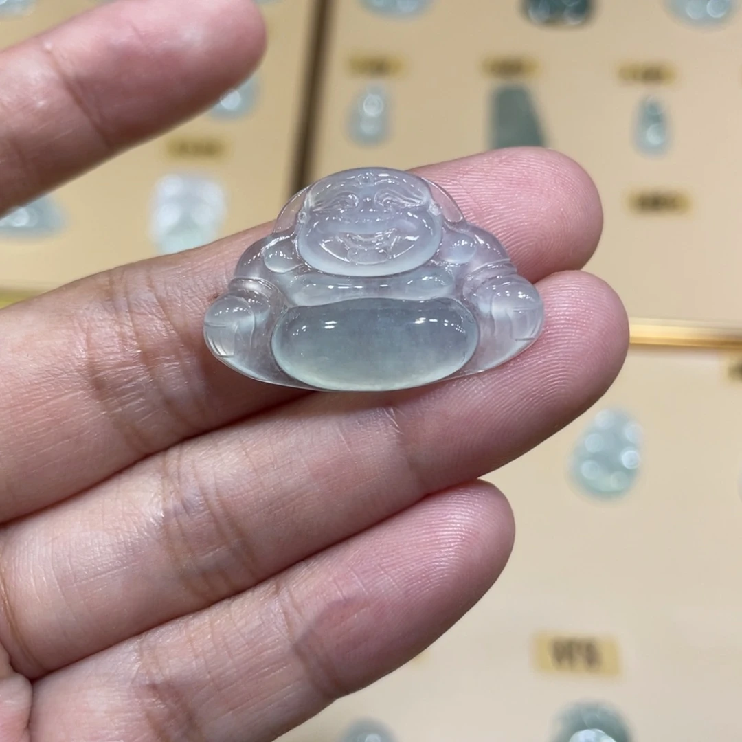 颈饰未镶嵌翡翠佛公