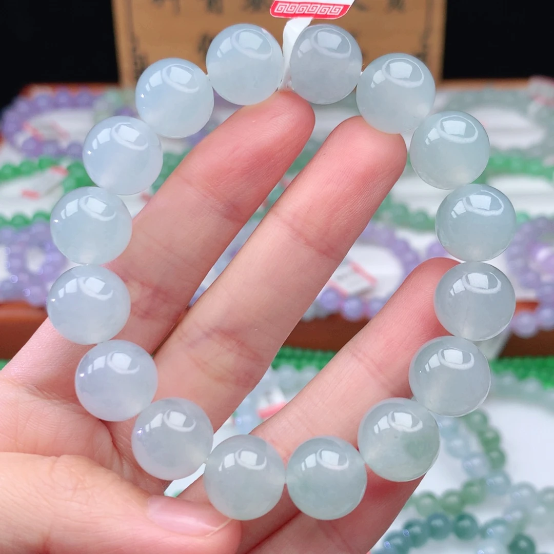 翡翠手链未镶嵌翡翠12.5mm