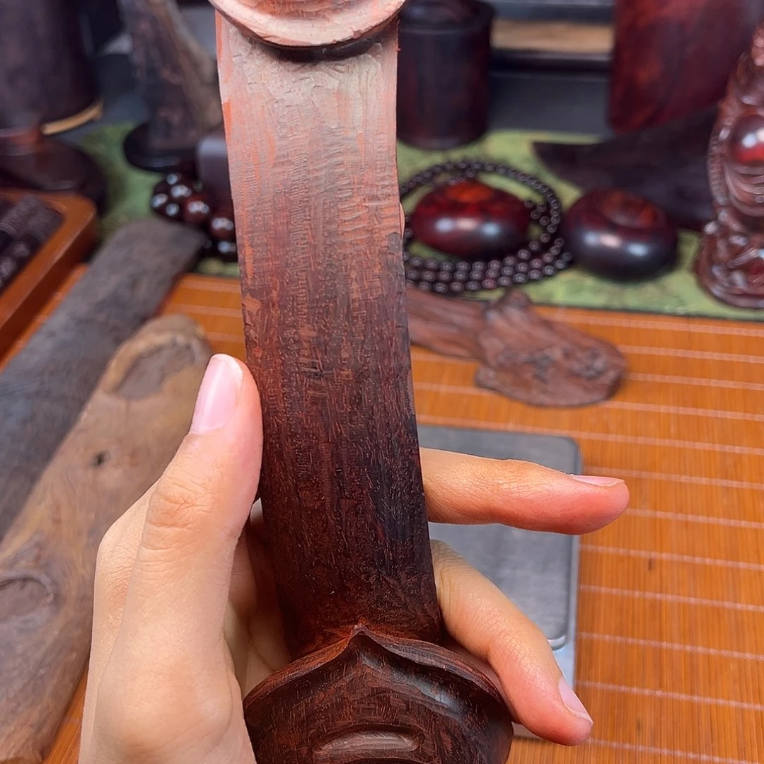 檀香紫檀（小叶紫檀）如意琴料