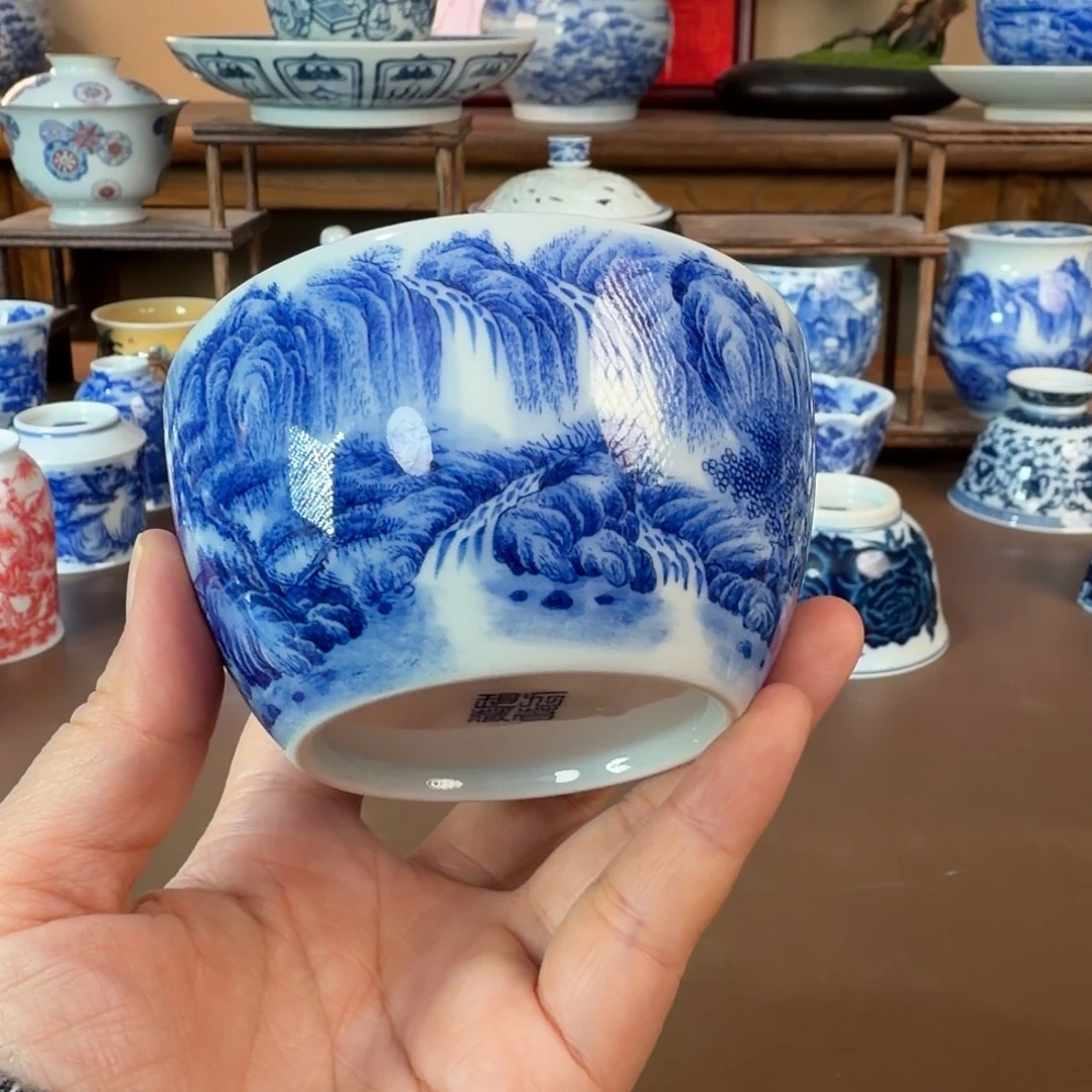 景德镇陶瓷手工手绘