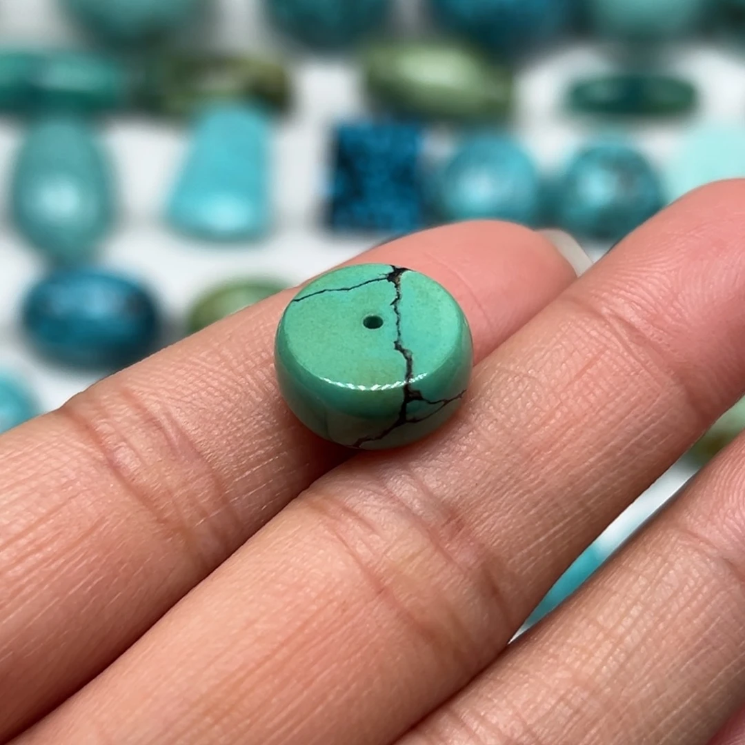 绿松石珠宝奇石未镶嵌