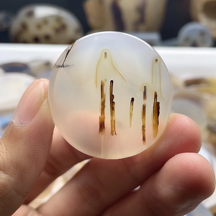 玛瑙/玉髓未镶嵌颈饰