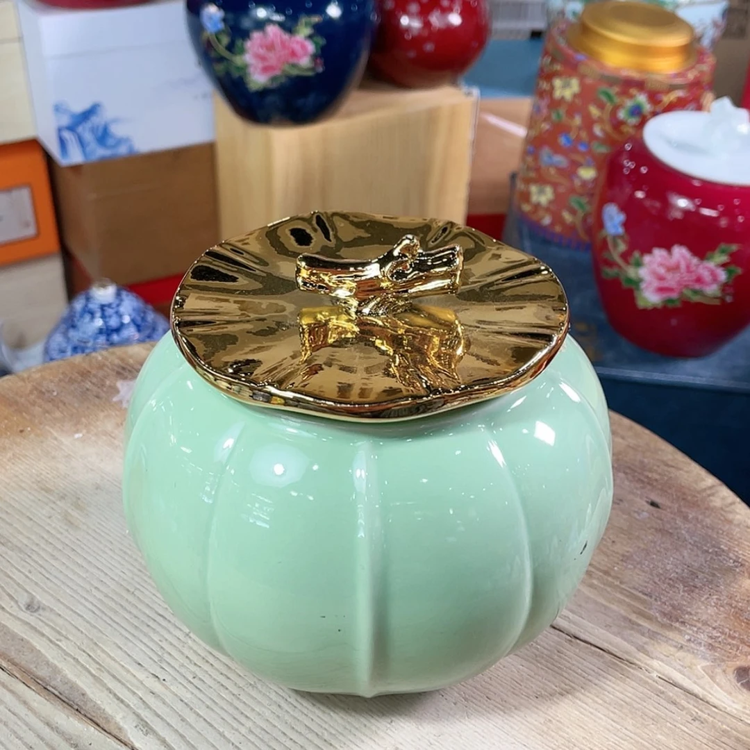 【闪购商品】罐陶瓷茶叶罐密封罐